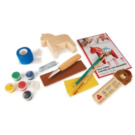 BeaverCraft Dala Horse Carving Kit