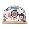 Djinns - Cheetah Linen - Snapback Baseball Cap Hat Cap