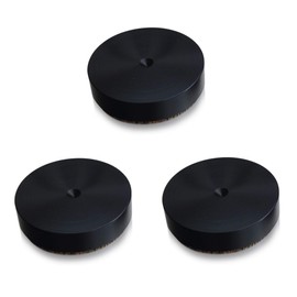 bFly-audio b.DISC Basic Washer with Absorber Set of 3 (M = Maximum Load 12 kg/Piece, Black)