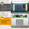 Powrocket Window Air Conditioner Surround Foam Insulation Panels,Window AC Side