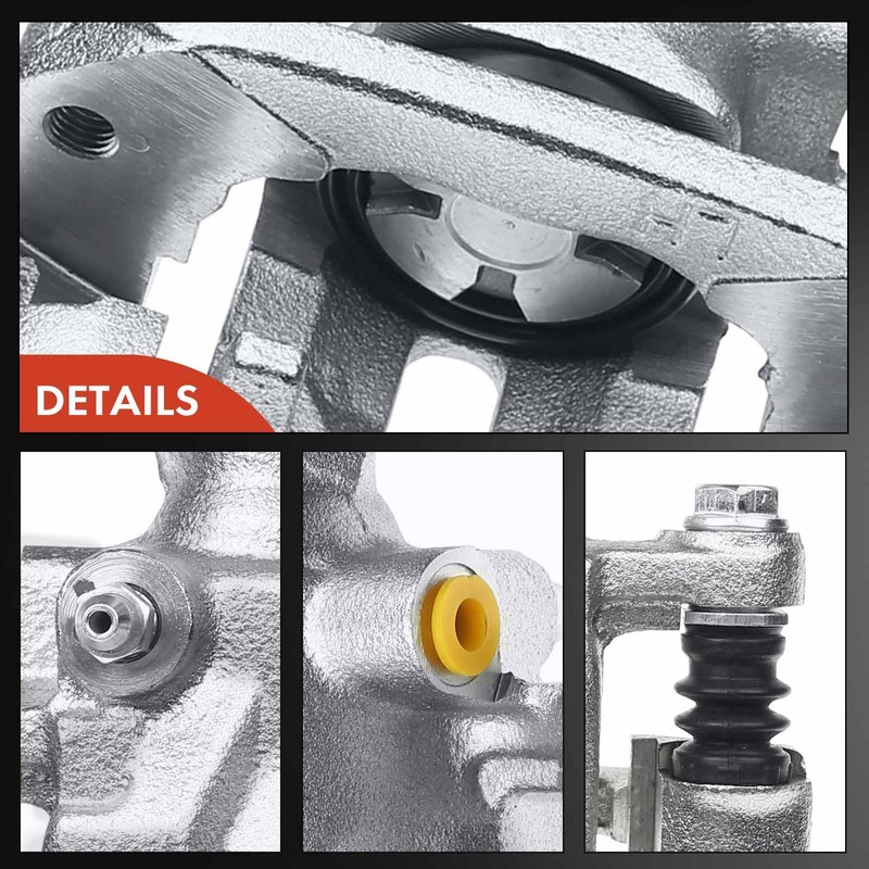A-Premium Disc Brake Caliper Assembly with Bracket Compatible with Select