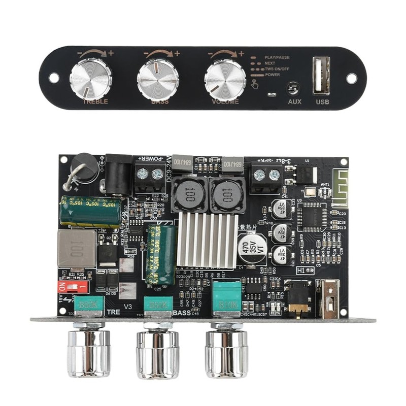 Peakloong -1001U DC 9-24V Audio Power Amplifier Module BT 100W