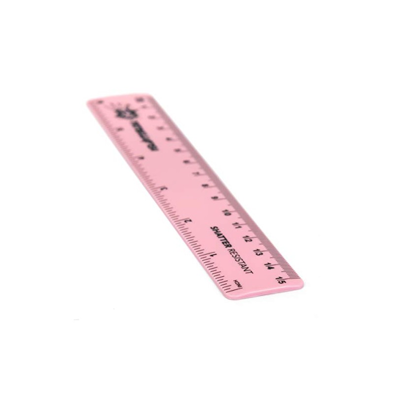 6 Inch / 15cm Rulers - Shatter Resistant - Pack