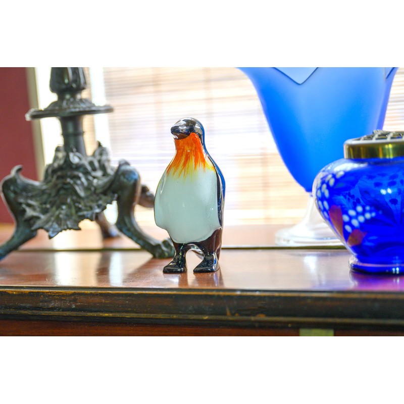 Purity Style Penguin – Recycled Polished Aluminium Penguin Ornament -
