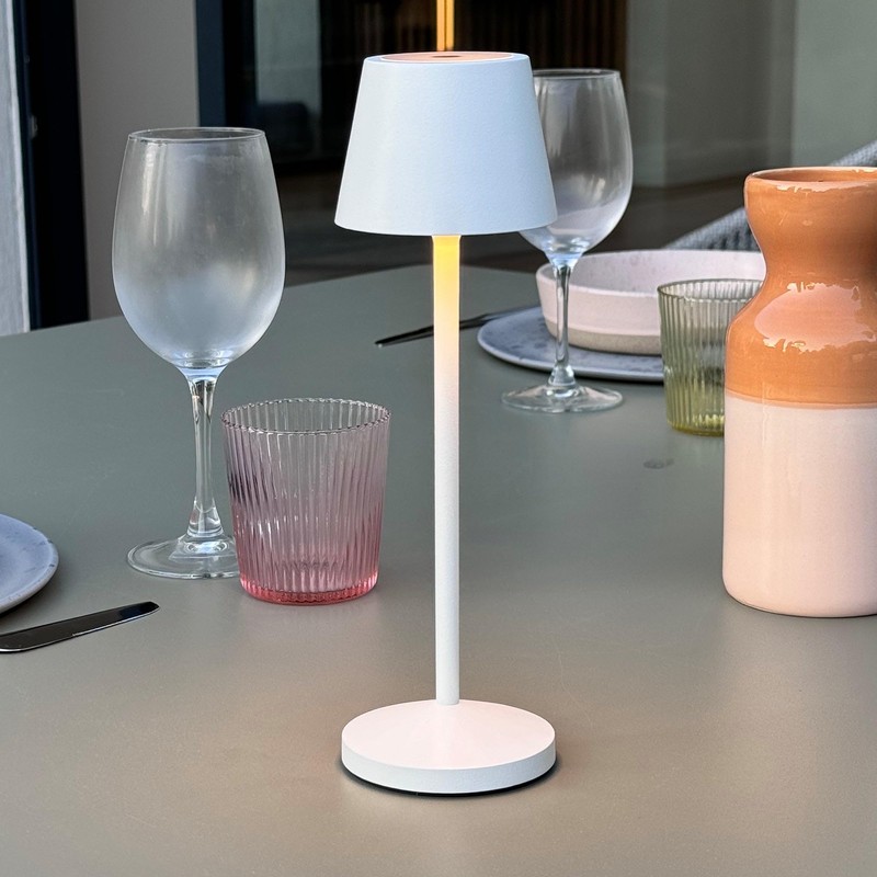 Lumisky EMILY Wireless LED Table Lamp, Warm White, Dimmable, Height