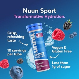 Nuun Sport Tri Berry 55gr Piezas