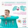CUPCAKE BABIES Bañera Inflable Toddler Color Turquesa | Set de