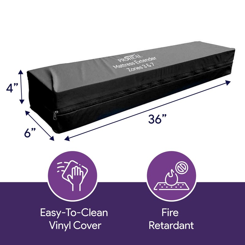 Hospital Bed Mattress Extender - Bed Extender for Bedroom and