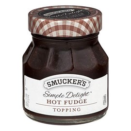 Smucker's Simple Delight Hot Fudge Topping 11.5 oz (Pack of 2)