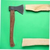 WOONEKY Camp Axe Handle Replacement 37cm Wooden Hatchet Handle Durable
