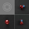 LEONTOOL Bicycle Disc Brake Rotor Bolt M5 x 10mm Bicycle