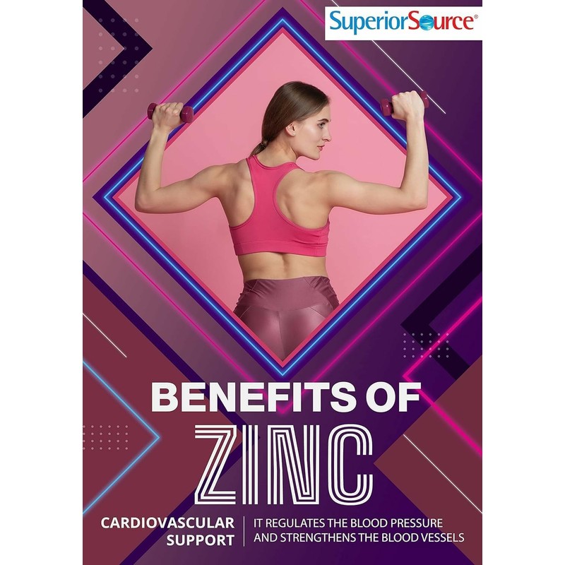 Superior Source Zinc Plus - Immune System Health Support Supplement