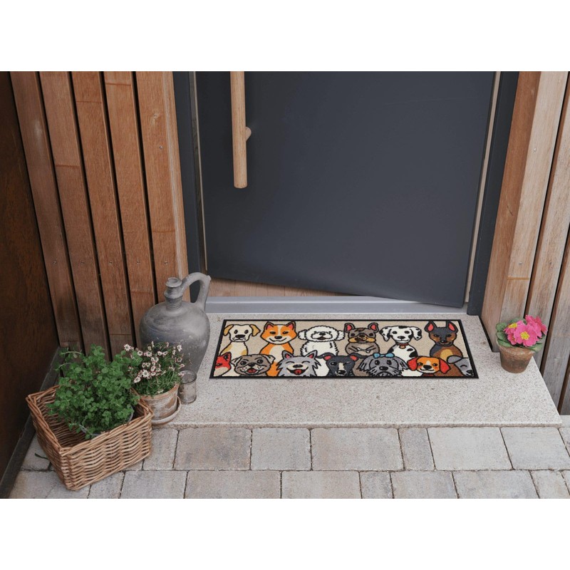 Salonloewe Minimatte Dog People I Dirt Trapper Mat & Doormat