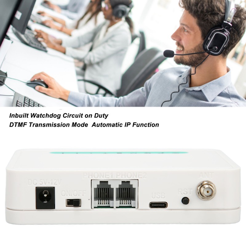 Fixed Wireless Terminal Quad Band 4G GSM Supported Antipodal Signal