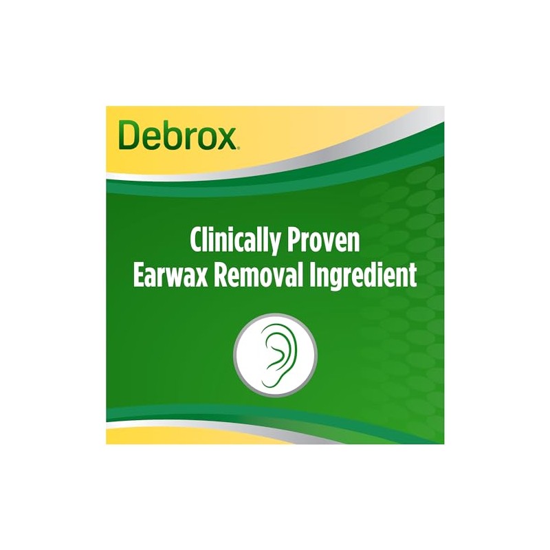 Debrox Drops Earwax Removal Aid drops,1/2 FL OZ