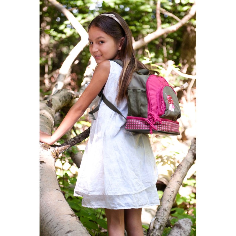 Lassig Kids Backpack Pre-School Kindergarten with chest strap, name badge
