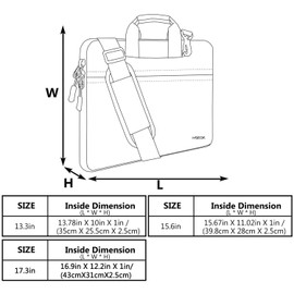 HSEOK Laptop Shoulder Bag Briefcase Compatible with MacBook Pro 14 inch 2021 2022 M1 Pro/Max A2442 and All Model of 13 inch MacBook Air/Pro, XPS 13, Surface Book 13.5", Spill-Resistant Case,B02K01