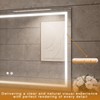 24"x32" LED Bathroom Mirror with Front Lights, Dimmable Vanity Mirror