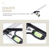 DOITOOL 2pcs Professional Combination Square Stainless Steel Woodworking Framing Tool