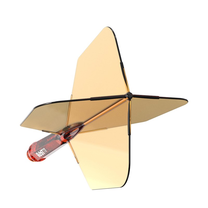 CUESOUL ROST 77 Integrated Dart Shaft and Flight,Big Wing Shape,Set