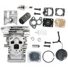 TINVHY 5047351-01 41mm Chainsaw Cylinder Piston Kit Replacement for 440E