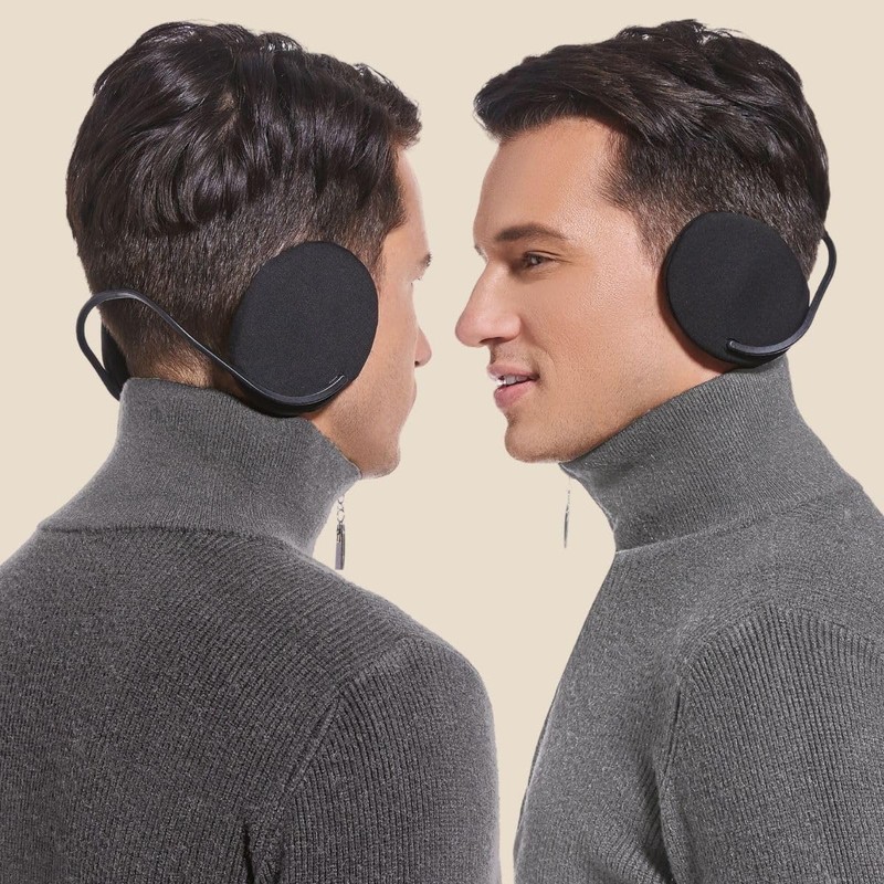 Zeltauto Compact Ear Warmer-Lightweight Ear Muffer for Men & Women
