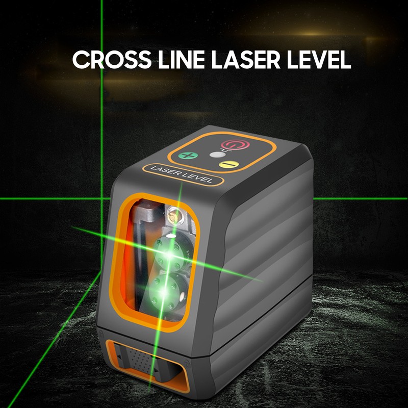 Cross Line Laser Level with Bracket 30M/ 98FT Self Leveling