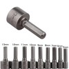 9 Piece Hex Shank Drill Bit Set, 5-13mm Magnetic Nut