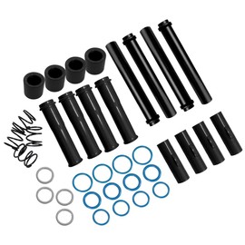 BST BSSP Adjustable Pushrod Cover Kit Black Push Rod Cover Complete Kit for 1999-2020 Harley Davidson Twin Cam 99-17(excludes 2017 Touring)