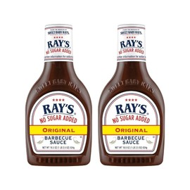 Sweet Baby Ray’s No Sugar Added Original Barbecue Sauce (18.5 Ounce (Pack of 2))