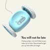 Clocky The Original Runaway Alarm Clock blue