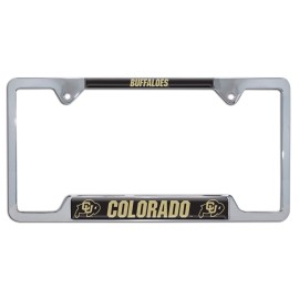 Colorado Buffaloes metal license plate frame