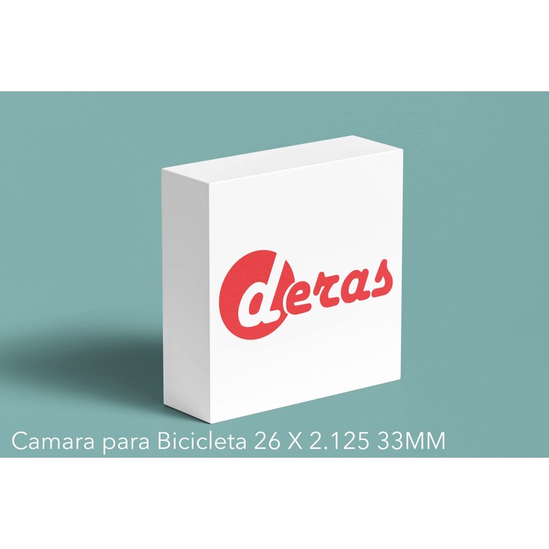 Deras Camara para Bicicleta 26 X 2.125 33MM VÁLVULA Americana