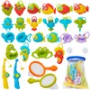 AMCHSURI Kids Fishing Bath Toys Game Set, Water Table Toys