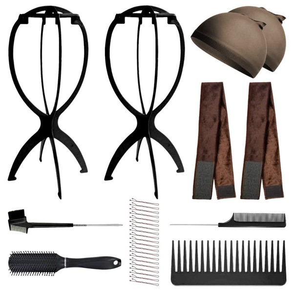 Wig Aisle (Wk022 - 2-wig Stands, 2-wig Grip, 2-wig Caps,