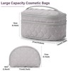 NUBILY Makeup Bag Portable Travel Cosmetic Bag with Handle Large
