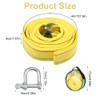 4 Metre Car Tow Rope, 5 Tonnes (11,000 lbs) Tow