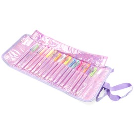 Girabrilla Nice Group Purple Down Effect Pencil Case for Girls and Girls