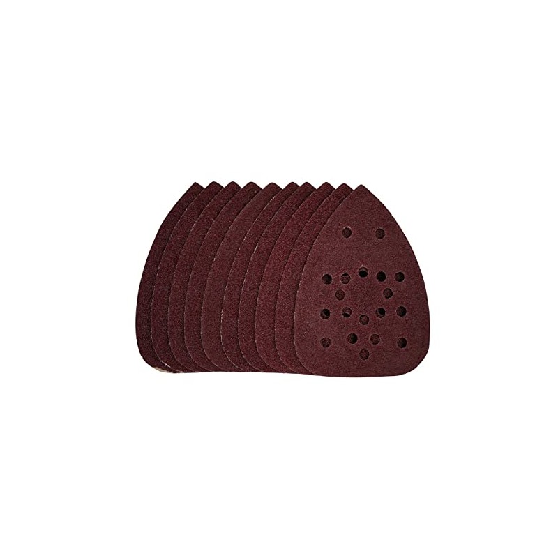 Draper 42982 Detail Sanding Sheets with Hook and Loop, 140mm,