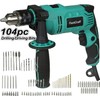 FastCraft Impact Drill Driver + 104pc Bits - New Impact