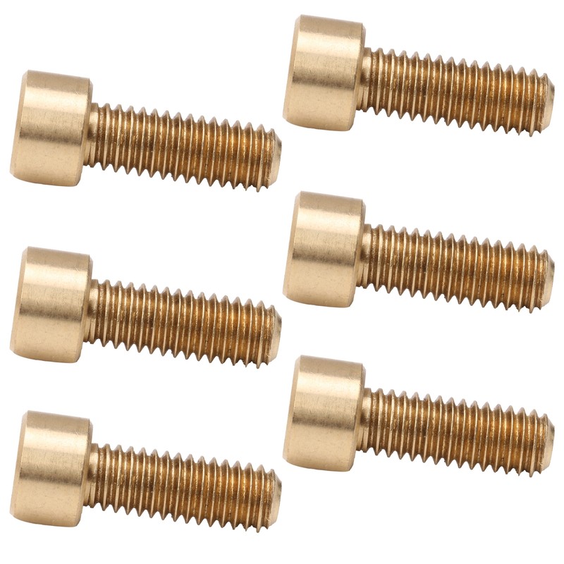 50Pcs Cap Hex Socket Screw Copper Fastener Hardware Tools Industrial