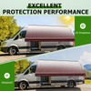 SCITOO RV Awning Fabric Replacement Heavy-Duty Weatherproof Vinyl Universal Camper