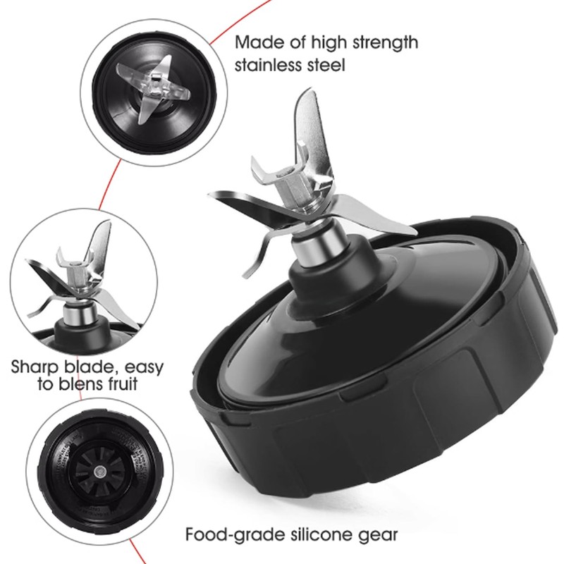 for Ninja Blender Blade Replacement Parts 7 Fins Ninja Blender