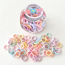 140 Piezas Mini colores diademas para cabello mujer, ligas para cabello, ligas para cabello niña, Lazos del Pelo para Niños y Bebés