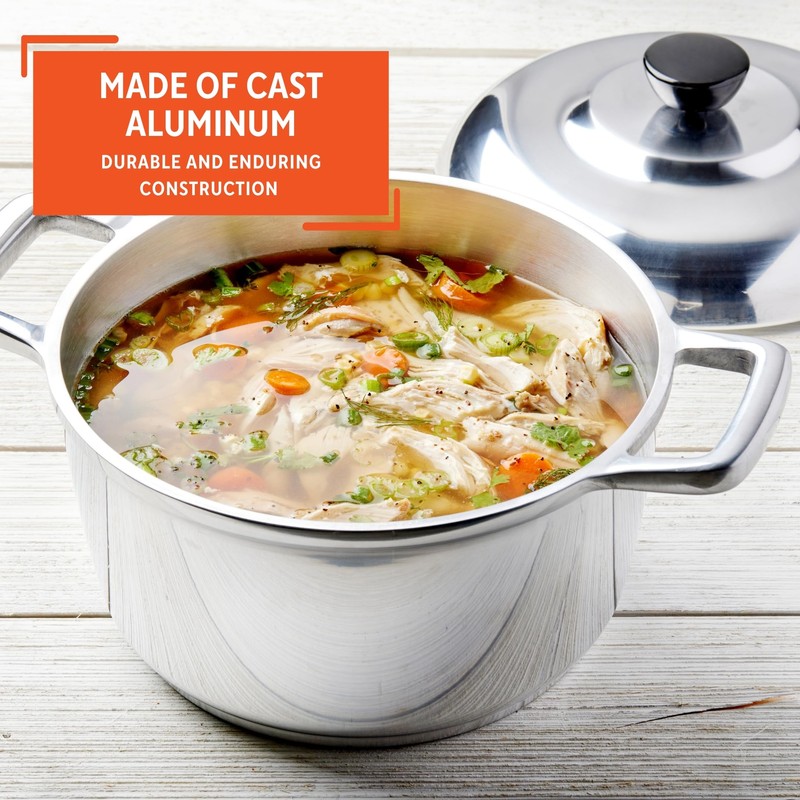 IMUSA 3.5qt H. Cajun Cast Aluminum Dutch Oven