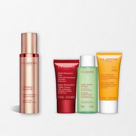 Clarins (현대백화점)클라랑스 뷔 리프팅 세럼 50ml 세트(+디럭스 3종) Hyundai Department Store Clarins V Lift Serum 50ml Set (+ Deluxe 3 Types)