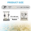 Xumann 400 PCS Orthodontic Elastic Bands, Braces Band for Dentist