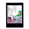 NobleWorks - Funny Get Well Greeting Card with 5 x