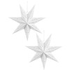 JINYEAH Paper Star Lantern Diwali Lantern 2Pcs Lampshade 7 Pointed