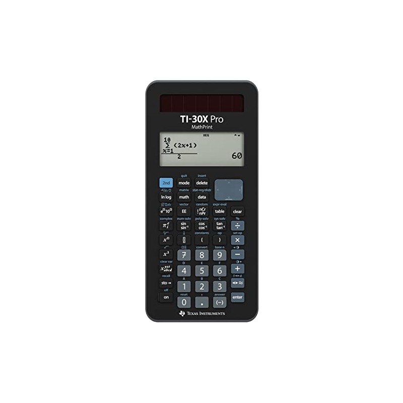 Texas Instruments TI-30X Pro Mathprint School Calculator with 4 Line